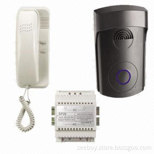 Wired Audio Door Phone Set with Button Operating and Audio Handset